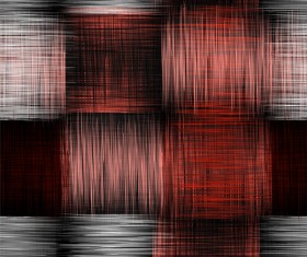 Check red with black seamless pattern vector