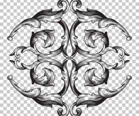 Classical ornament frame vector illustration 01