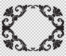 Classical ornament frame vector illustration 02
