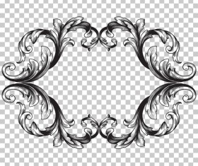 Classical ornament frame vector illustration 05