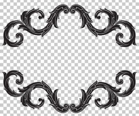 Classical ornament frame vector illustration 09