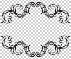Classical ornament frame vector illustration 10