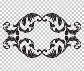 Classical ornament frame vector illustration 12