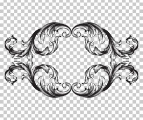 Classical ornament frame vector illustration 13