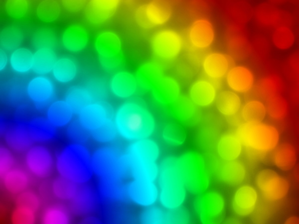 Colorful Bokeh Background Stock Photo 01