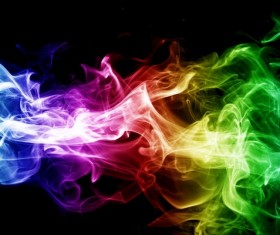 Colorful Smoke Stock Photo 04