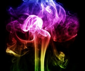 Colorful Smoke Stock Photo 06