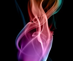 Colorful Smoke Stock Photo 07