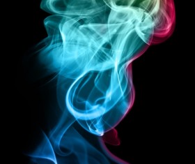 Colorful Smoke Stock Photo 08