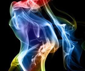 Colorful Smoke Stock Photo 09