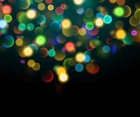 Colorful bokeh effect with background vector 01
