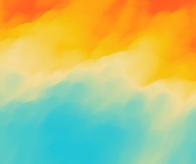 Colorful watercolor blurred background vector 06