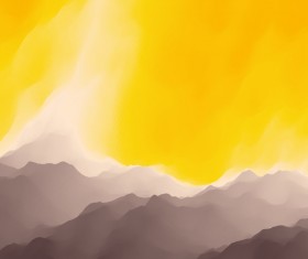 Colorful watercolor blurred background vector 13