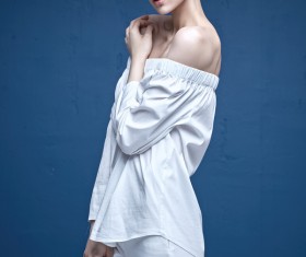 Cute girl with pink hair HD picture 03