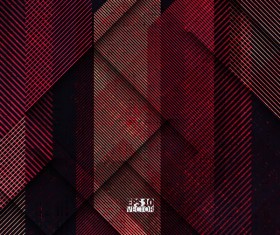 Dark geometric textures pattern vector 05