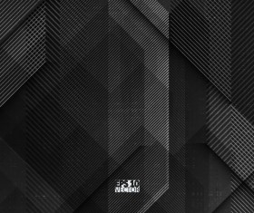 Dark geometric textures pattern vector 06