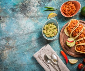 Delicious tasty and ingredients Stock Photo