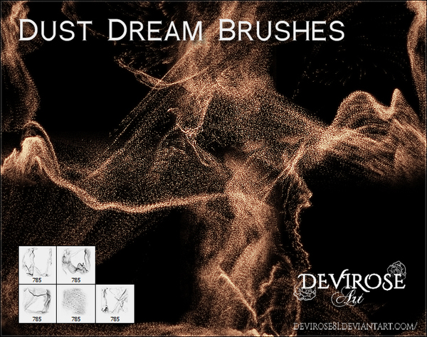 Dust Dream photoshop brushes