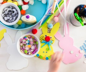 Easter paper craft Stock Photo 11