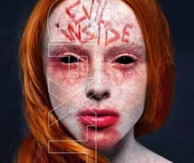 Evil photoshop action