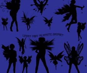 Fairy silhouettes PS brushes