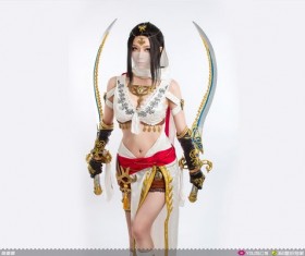 Game dress up Stock Photo