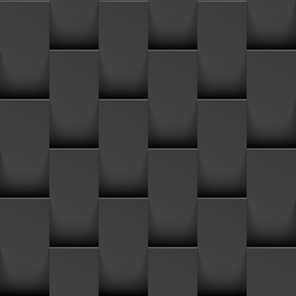 Geometric patterns texture black vector 03