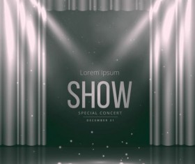 Gray styles special background vector 01