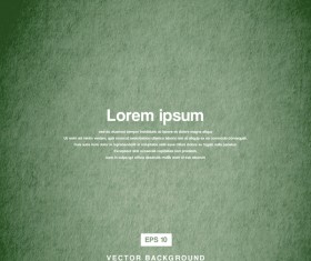 Green old paper texture background vector