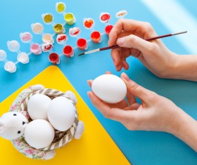 Hand painted Easter eggs HD picture 04