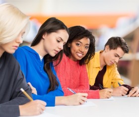 Homework students HD picture