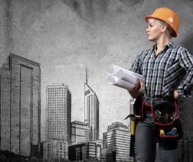 Ideal for female architects Stock Photo 01