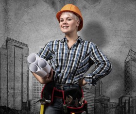Ideal for female architects Stock Photo 02