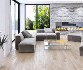 Indoor home Stock Photo