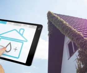 Intelligent home management system Stock Photo 03