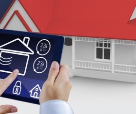 Intelligent home management system Stock Photo 05