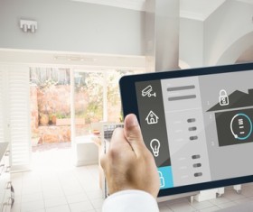 Intelligent home management system Stock Photo 06