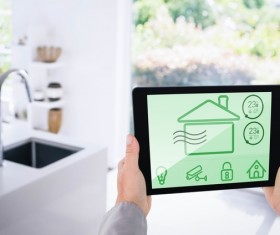 Intelligent home management system Stock Photo 09