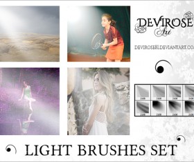 Ligh effect photoshop brushes