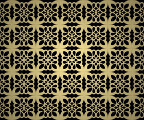 Luxury golden decorative pattern seamless vector 03