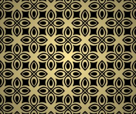 Luxury golden decorative pattern seamless vector 05