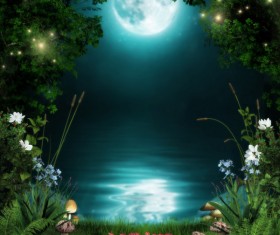 Magic Garden Stock Photo 03