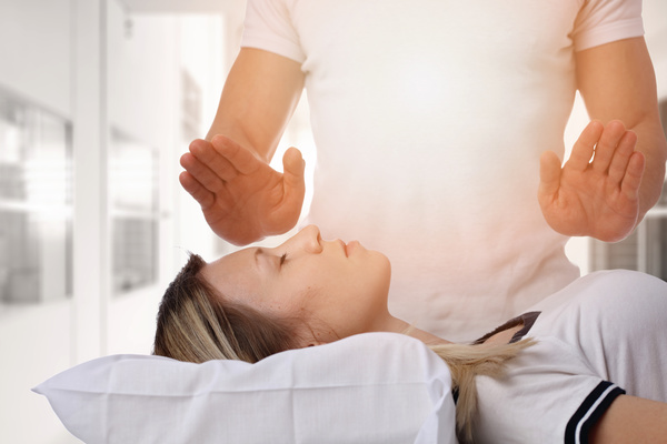 Magical qigong therapy Stock Photo 01