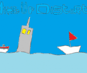 Mixed Up Distortio font