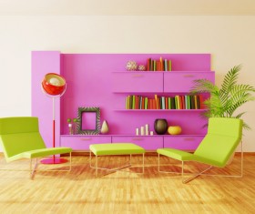 Modern home decoration Stock Photo