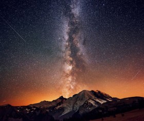 Night sky Stock Photo