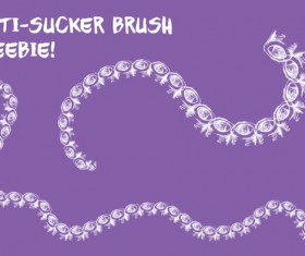 Octi Sucker photoshop brushes