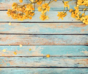 Old wooden background flowers Stock Photo 10