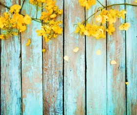 Old wooden background flowers Stock Photo 15
