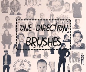 One Direction photoshop brushes